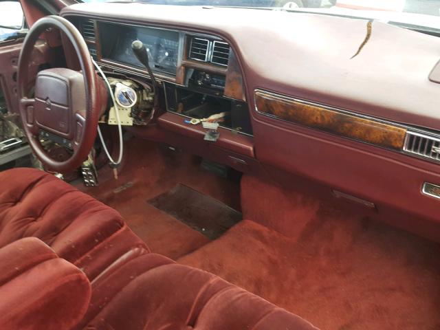 1C3XY66R8MD235099 - 1991 CHRYSLER NEW YORKER BURGUNDY photo 9