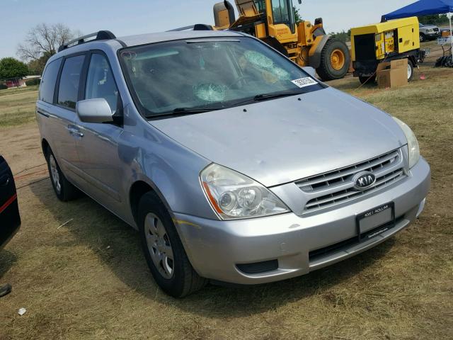 KNDMB233586264255 - 2008 KIA SEDONA EX SILVER photo 1