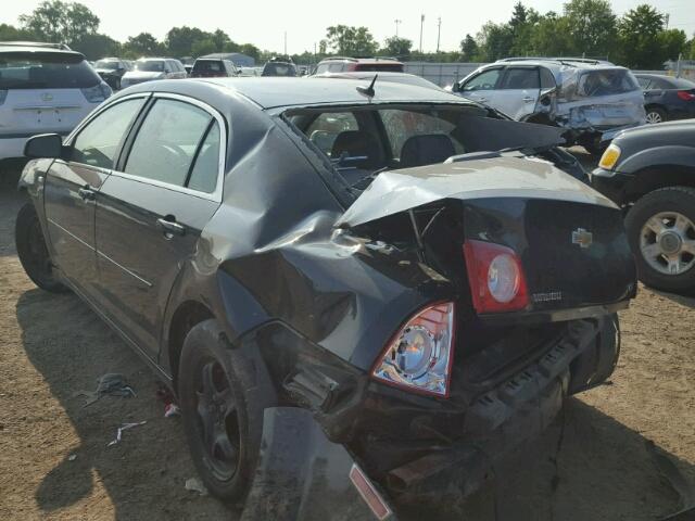 1G1ZG57B18F236715 - 2008 CHEVROLET MALIBU LS 黑色 照片 3