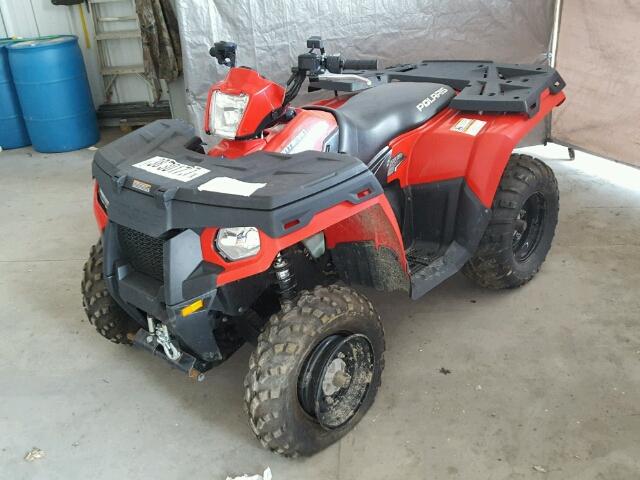 4XAMH50AXBA331916 - 2011 POLARIS SPORTSMAN RED photo 2