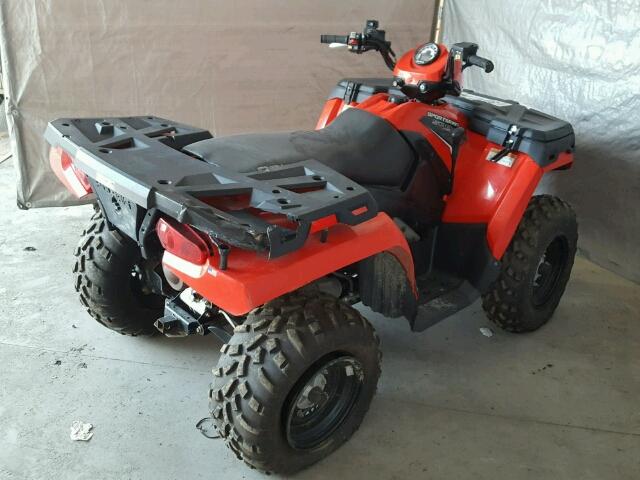 4XAMH50AXBA331916 - 2011 POLARIS SPORTSMAN RED photo 4