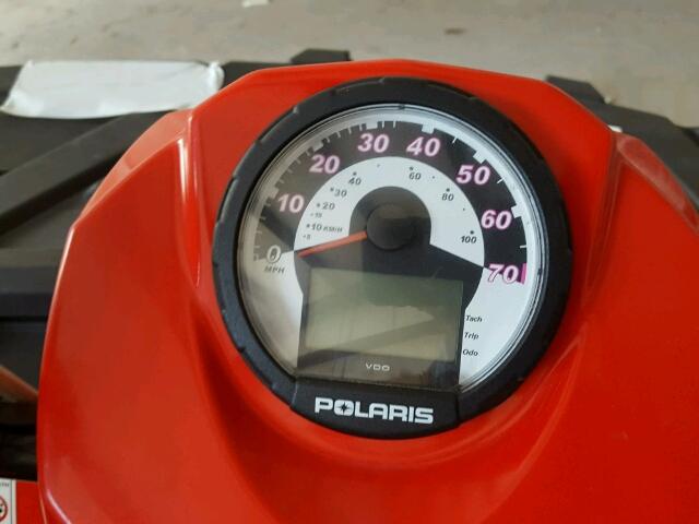 4XAMH50AXBA331916 - 2011 POLARIS SPORTSMAN RED photo 8
