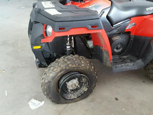 4XAMH50AXBA331916 - 2011 POLARIS SPORTSMAN RED photo 9