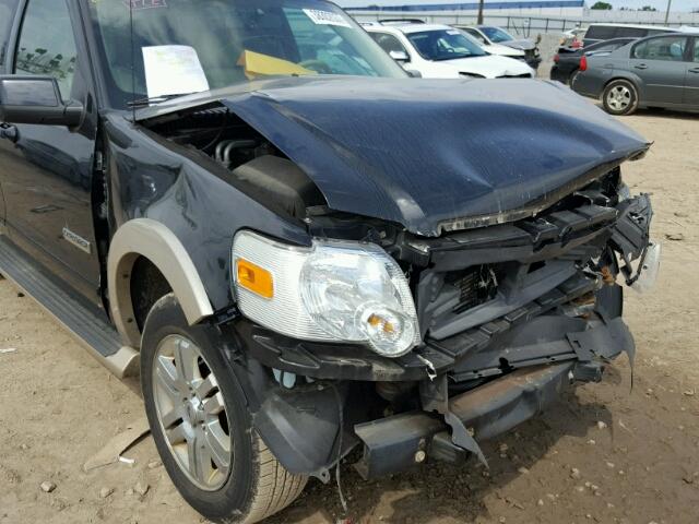 1FMEU748X6UB27158 - 2006 FORD EXPLORER E BLACK photo 9