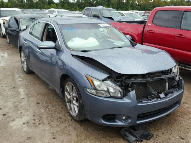 1N4AA5AP9BC854695 - 2011 NISSAN MAXIMA S BLUE photo 1