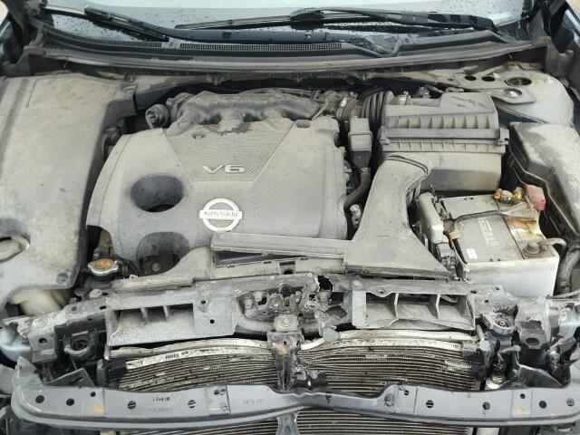 1N4AA5AP9BC854695 - 2011 NISSAN MAXIMA S BLUE photo 7