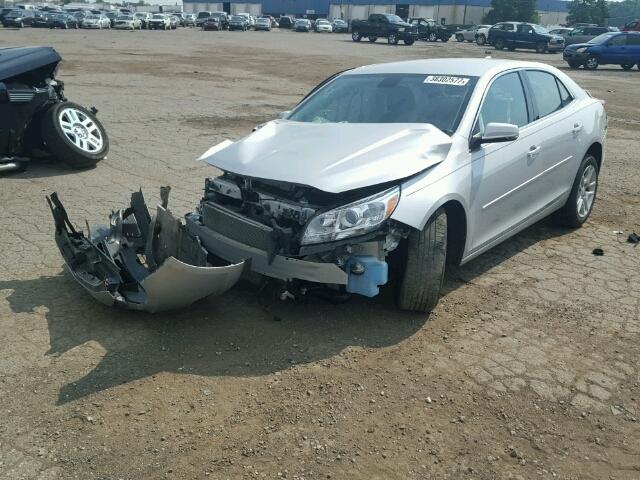 1G11C5SL2EF134411 - 2014 CHEVROLET MALIBU 1LT Արծաթագույն լուսանկար 2
