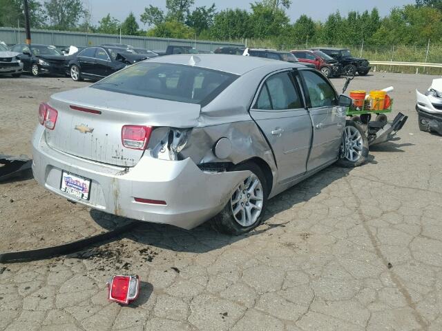 1G11C5SL2EF134411 - 2014 CHEVROLET MALIBU 1LT Արծաթագույն լուսանկար 4