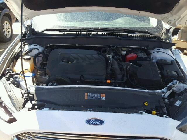 1FA6P0HD3F5113391 - 2015 FORD FUSION WHITE photo 7