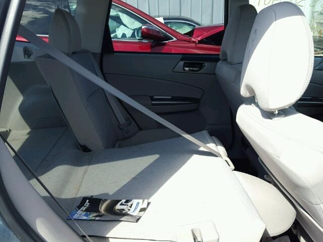 JF2SHBDC1BH767363 - 2011 SUBARU FORESTER 2 GRAY photo 6