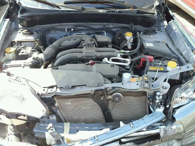 JF2SHBDC1BH767363 - 2011 SUBARU FORESTER 2 GRAY photo 7