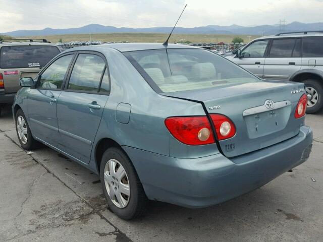 1NXBR30E06Z617178 - 2006 TOYOTA COROLLA GREEN photo 3