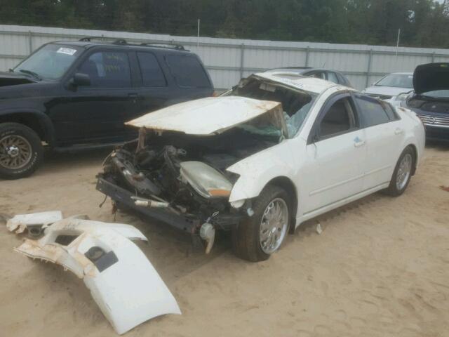 1N4BA41E27C855157 - 2007 NISSAN MAXIMA SE WHITE photo 2