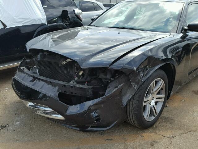 2C3CDXBG1EH325204 - 2014 DODGE CHARGER SE BLACK photo 9