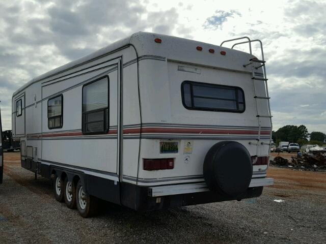 1N8WR3623P0073050 - 1993 KOUN 5TH WHEEL WHITE photo 3