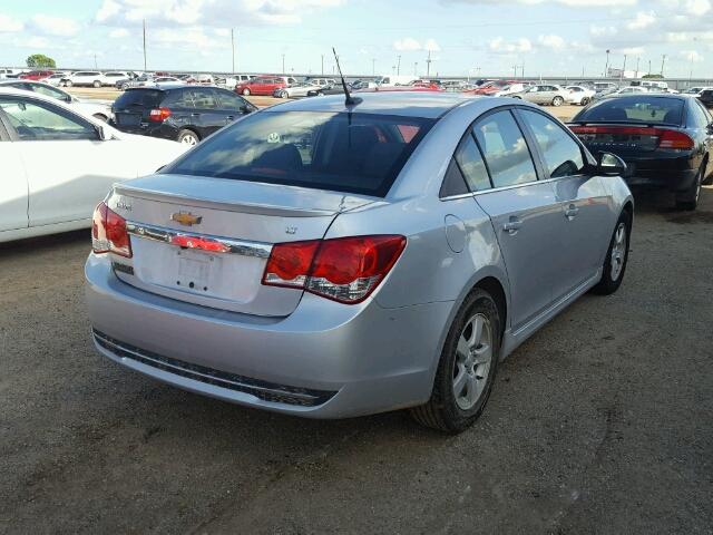 1G1PC5SB9D7253888 - 2013 CHEVROLET CRUZE SILVER photo 4