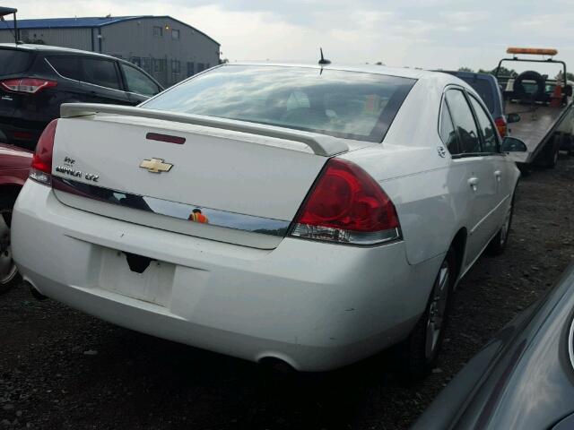 2G1WU581769150266 - 2006 CHEVROLET IMPALA LTZ WHITE photo 4