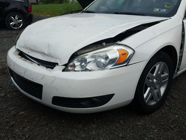 2G1WU581769150266 - 2006 CHEVROLET IMPALA LTZ WHITE photo 9