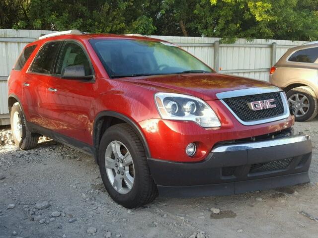 1GKKRPED7CJ194094 - 2012 GMC ACADIA SLE RED photo 1