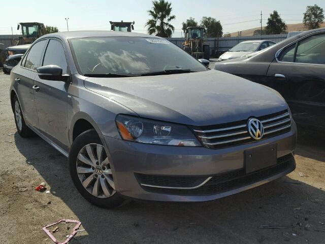 1VWAT7A33FC043328 - 2015 VOLKSWAGEN PASSAT S GRAY photo 1