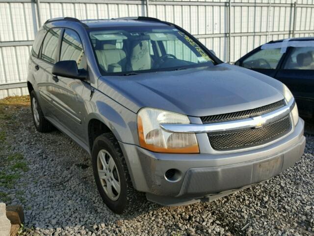 2CNDL23F766011593 - 2006 CHEVROLET EQUINOX LS GRAY photo 1