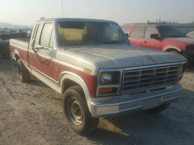 1FTHX25LXGKB21114 - 1986 FORD F250 RED photo 1