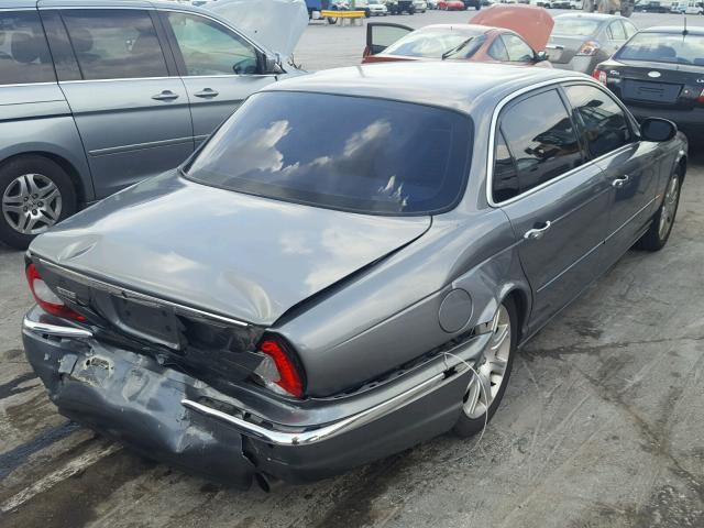 SAJWA79C65SG35818 - 2005 JAGUAR XJ8 L GRAY photo 4