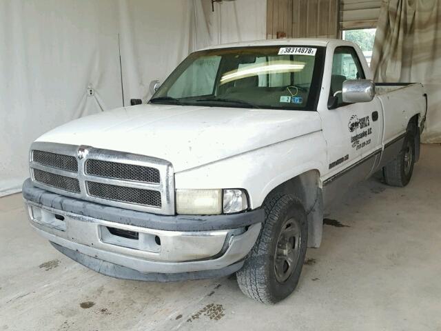 1B7HC16Z9SS323928 - 1995 DODGE RAM 1500 WHITE photo 2