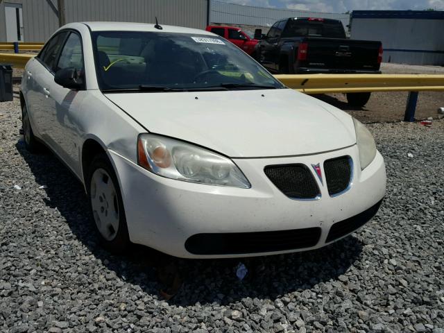 1G2ZF57BX84249893 - 2008 PONTIAC G6 VALUE L WHITE photo 1