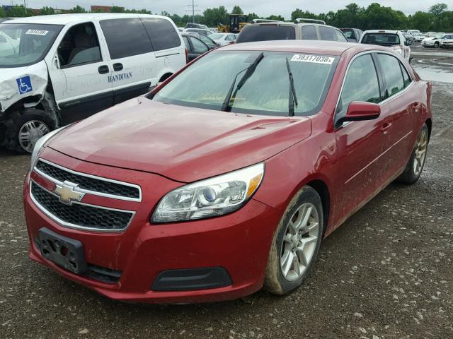 1G11D5SR9DF161685 - 2013 CHEVROLET MALIBU 1LT 栗色 照片 2