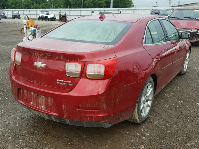 1G11D5SR9DF161685 - 2013 CHEVROLET MALIBU 1LT 栗色 照片 4