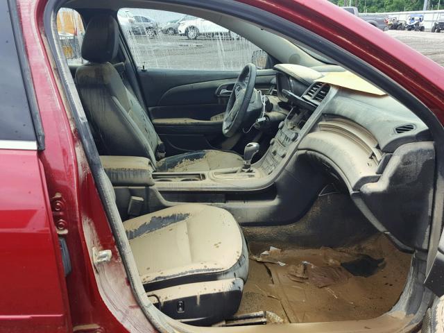 1G11D5SR9DF161685 - 2013 CHEVROLET MALIBU 1LT 栗色 照片 5