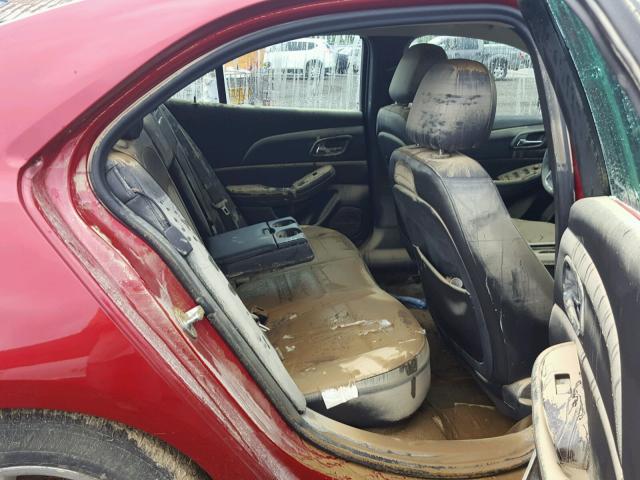 1G11D5SR9DF161685 - 2013 CHEVROLET MALIBU 1LT 栗色 照片 6