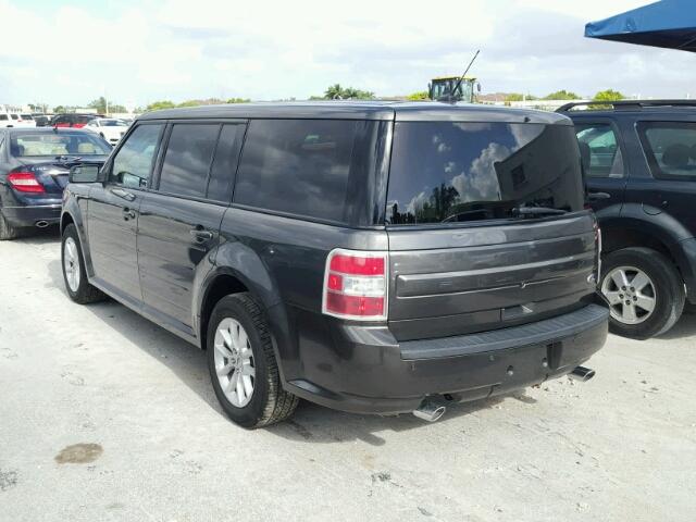 2FMGK5B82GBA12633 - 2016 FORD FLEX SE GRAY photo 3