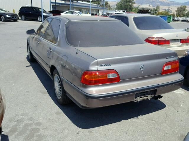 JH4KA7667NC030594 - 1992 ACURA LEGEND L GRAY photo 3