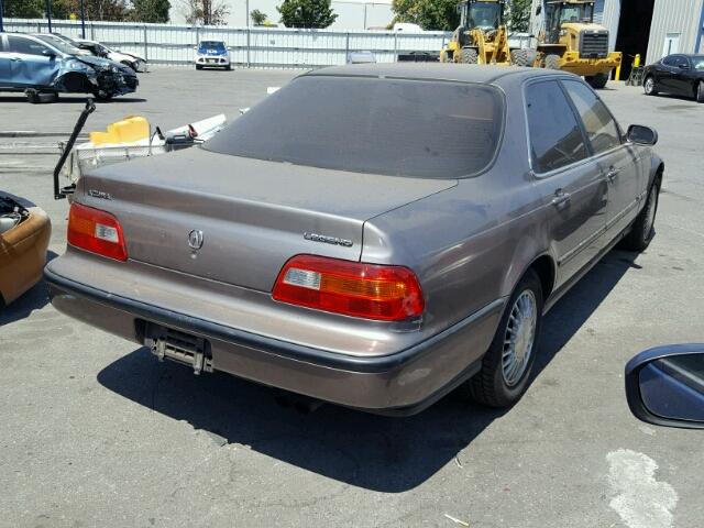 JH4KA7667NC030594 - 1992 ACURA LEGEND L GRAY photo 4