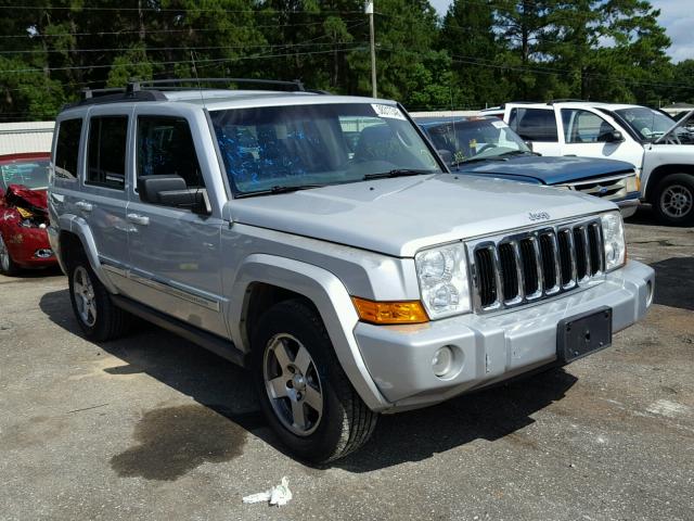 1J4RH4GK1AC137344 - 2010 JEEP COMMANDER SILVER photo 1