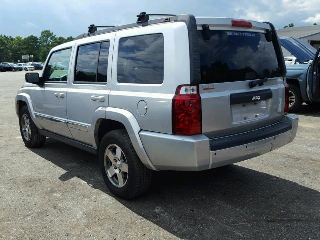 1J4RH4GK1AC137344 - 2010 JEEP COMMANDER SILVER photo 3