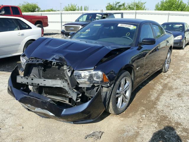 2C3CDXDT3CH306368 - 2012 DODGE CHARGER R/ CHARCOAL photo 2