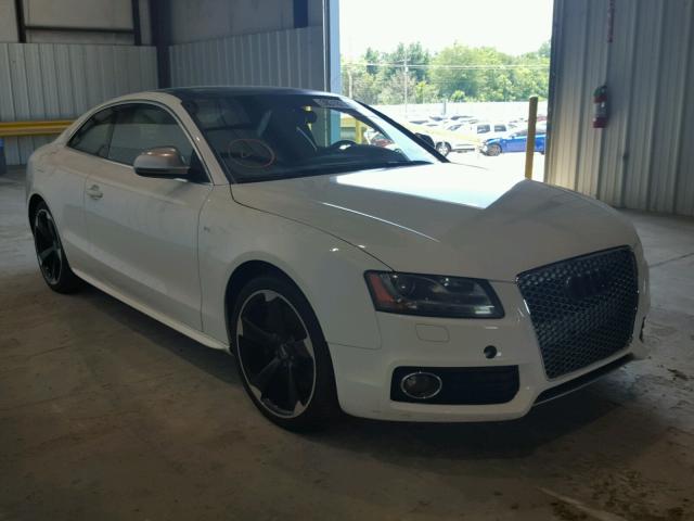 WAURV78T59A001861 - 2009 AUDI S5 QUATTRO WHITE photo 1