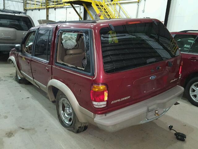 1FMZU32E5WUA16777 - 1998 FORD EXPLORER RED photo 3