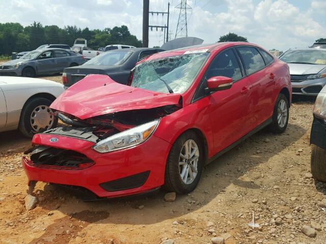 1FADP3F21FL344974 - 2015 FORD FOCUS SE RED photo 2