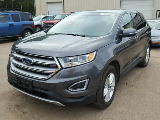 2FMPK4J82GBC05084 - 2016 FORD EDGE GRAY photo 2