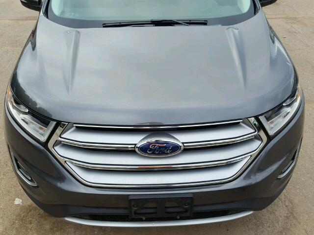 2FMPK4J82GBC05084 - 2016 FORD EDGE GRAY photo 9