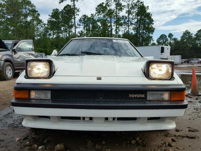 JT2MA67L9F0149610 - 1985 TOYOTA SUPRA WHITE photo 9