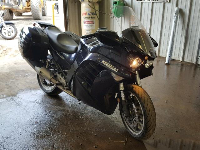 JKBZGNC15AA003613 - 2010 KAWASAKI ZG1400 C BLUE photo 1