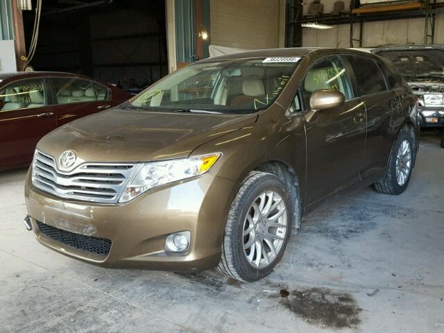 4T3ZE11A69U010336 - 2009 TOYOTA VENZA BASE BROWN photo 2