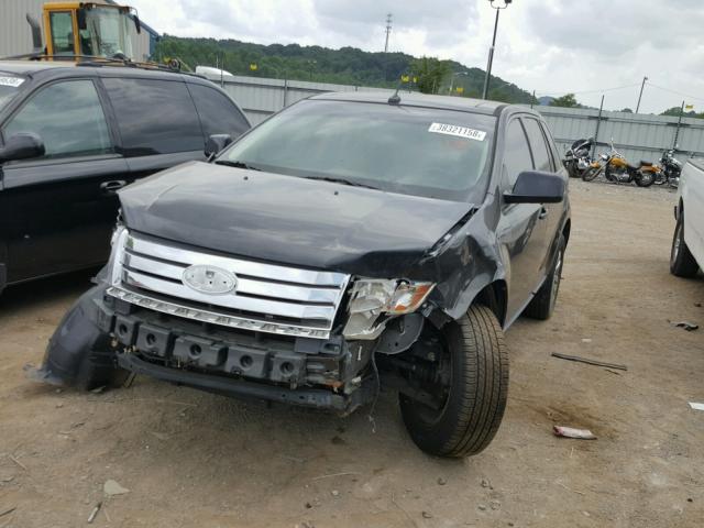 2FMDK39C67BA95887 - 2007 FORD EDGE SEL P GRAY photo 2