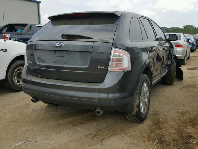 2FMDK39C67BA95887 - 2007 FORD EDGE SEL P GRAY photo 4