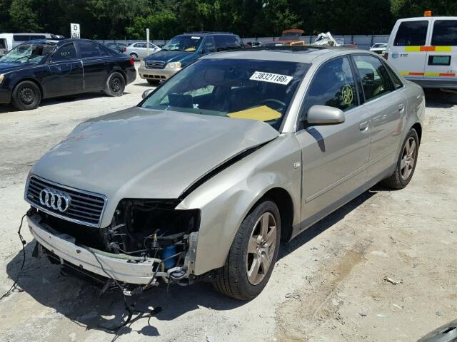 WAULT68E33A163292 - 2003 AUDI A4 3.0 QUA GRAY photo 2